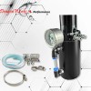 DragonWorks Performance Oil Catch Can Baffled Tank Breather Universal Black