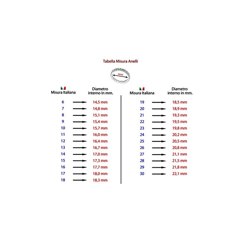 Gold Gala 925 Sterling Silver Band Ring Made in Italy,