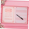 WHAMVOX Chinese Style Wedding Guest Book Guest Sign-in Book for
