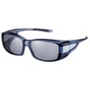 SWANS OG-4 OG4-0051 Sunglasses, Fit Over Glasses, Smoke Clear/Polarized Smoke