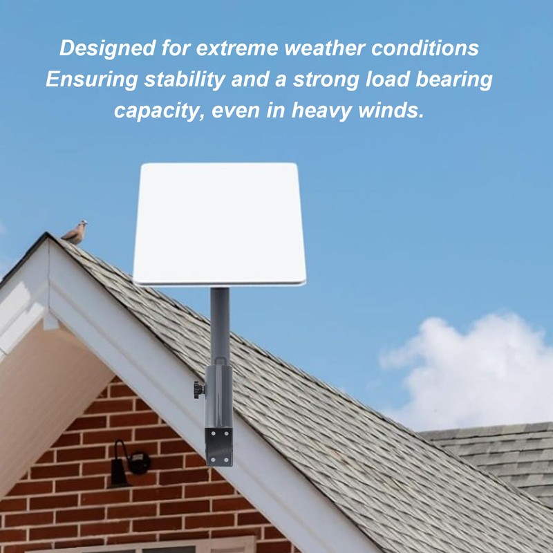 for Starlink Short Wall Mount Roof Mount with Adapter Weather