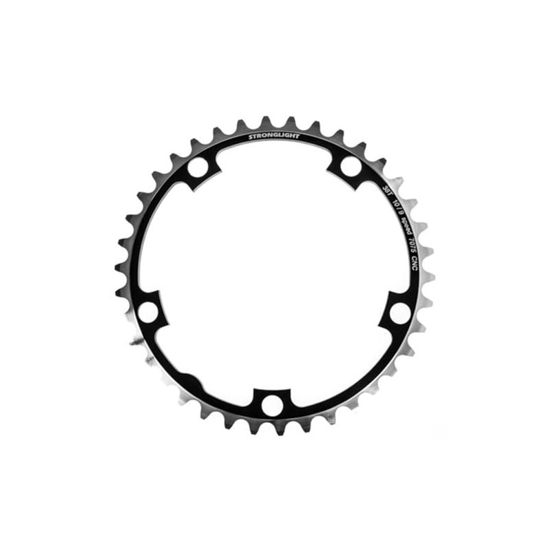 Stronglight Zircal 7075 Black 130mm Shimano Chainring - 53T Outer