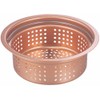 Shimomura Planning 26784 Tsubasanjo Drain Strainer, Pure Copper, Shallow Type,