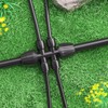 MIXC 4 Packs 1/2''to 1/4''Barbed Tee Quick Connector,Drip Irrigation Fittings