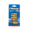 Merlin 5pc 1/4" Heavy Duty Quick Coupler Set Air Hose