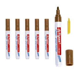 YZZQ 5 Pieces Grout Tile Pen Repair Pen,Renew Tile Lines, Restoring Tile Wall Floor Bathrooms and Kitchen(Fawn)