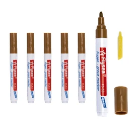 YZZQ 5 Pieces Grout Tile Pen Repair Pen,Renew Tile Lines, Restoring Tile Wall Floor Bathrooms and Kitchen(Fawn)