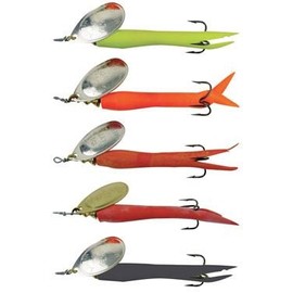 Mepps Aglia Fying C Lure Silver/Fluoro/Yellow 25g