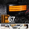 2Pcs Sequential LED Side Mirror Marker Light for Ford F150