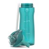 Pogo BPA-Free Tritan Plastic Water Bottle with Soft Straw Lid,