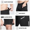 baleaf Men's Cycling Shorts Padded Summer Cycling Shorts Quick Drying,