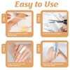 300 Pcs Eyebrow Wax Sticks and Strips Wax Applicator Sticks