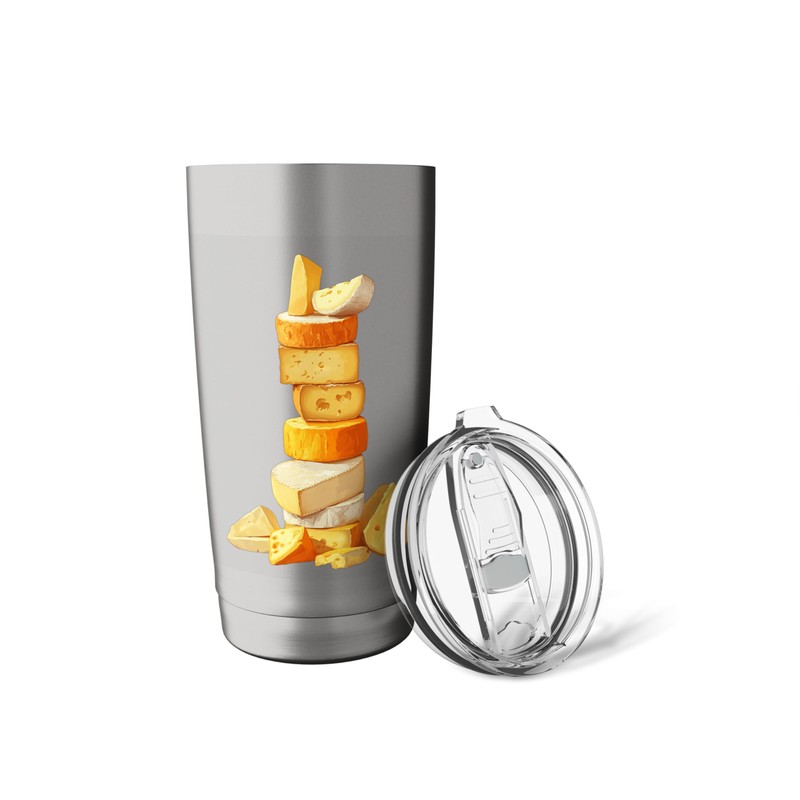 Gourmet Cheese Art for Food Lovers and Enthusiasts Stainless Steel
