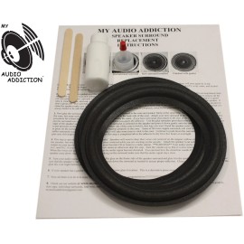 Pro Ac Speaker Foam Surround Repair Kit For ScanSpeak 6.5" 18W/4208 18W8542 18w8544