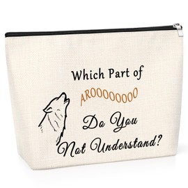 Husky Gifts for Husky Lovers Owner Makeup Bag Husky Themed for Mum Friend Girl Daughter Colleague Toiletry Bag Dog Lovers Presents for Sister Girlfriend Birthday Christmas Travel Cosmetic Pouch