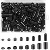 Pack of 220 Round Spacers Kit, 110 Pieces Spacer Sleeves