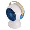 Mini Fan Heater 1300W Silent Constant Temp Fast Heating Portable