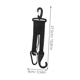 BESPORTBLE Baseball Bat Holder Glove Clip Gear Hanger for Fence Bag Water Bottle Sports Equipment Organizer for Hiking Camping