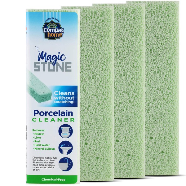 Compac Magic Stone Porcelain Cleaning Stick, 4 Count
