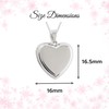 Cherished Moments Children's Sterling Silver Engraved Heart Locket for Toddlers,