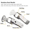 Stainless Steel Tension Clasp with Screws, 56mm Lever Clasp, Spring