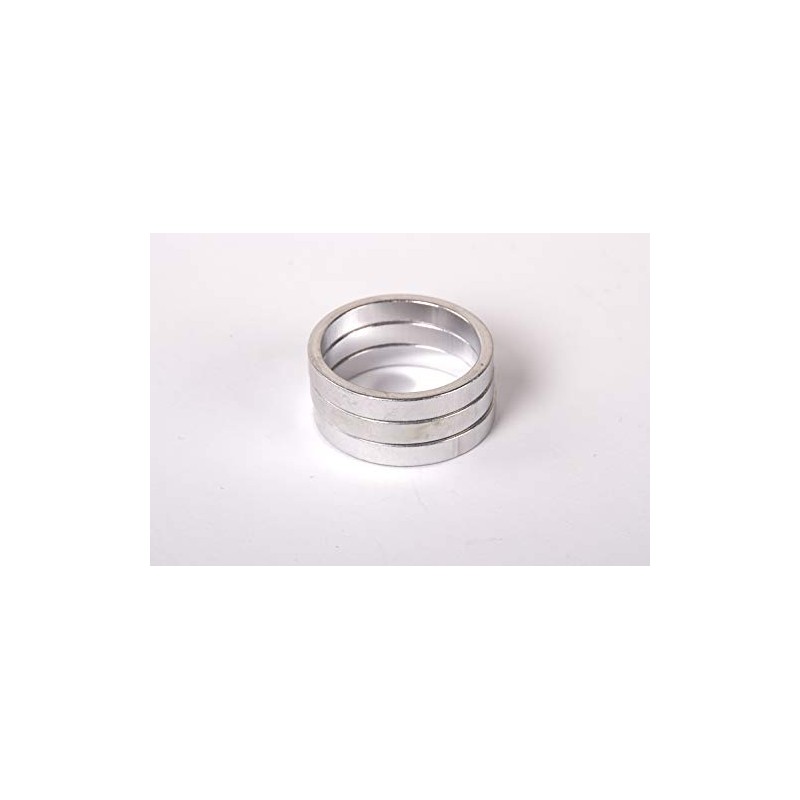 3 Aluminium Spacer A Head Bicycle Stem Distance Ring Silver