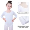 Soudittur Body Danza Bambina Balletto Body Leotards Costumi Cotone 3/4