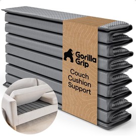 GORILLA GRIP Heavy Duty Couch Cushion Support Board to Fix Sagging Sofas, 24 x 78 Wide Oversized Sofa, Plywood Boards Add Strong Seat Supports, Stay in Place Replacement Stuffing Under Couches Gray