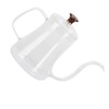Glass Coffee Pot Swan Neck Thin Mouth Kettle HandMade Coffee