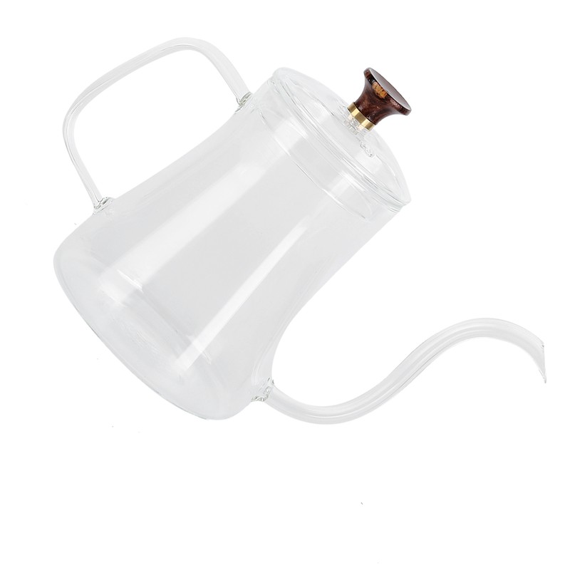 Glass Coffee Pot Swan Neck Thin Mouth Kettle HandMade Coffee