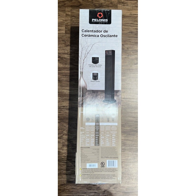 Pelonis 30 in. 1500 Watt Digital Tower Ceramic Heater W/Remote