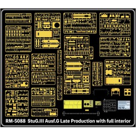 Rye Field Model 5088 RFM5088 StuG.III Ausf.G Late Production with Full Interior Scale 1:35 Model Making