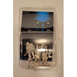All Things Zombies 4 Recon Scouts Pewter Miniatures -All Things Zombies Better Dead Than Zed Game
