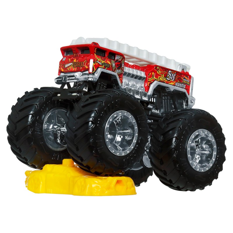 Hot Wheels JGR04 Monster Truck 1:64 Five Alarm Vehicle Toy