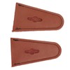 Bow Accessories, Bow Shaft Guards Leather Bow Tip Protectors, Pair,