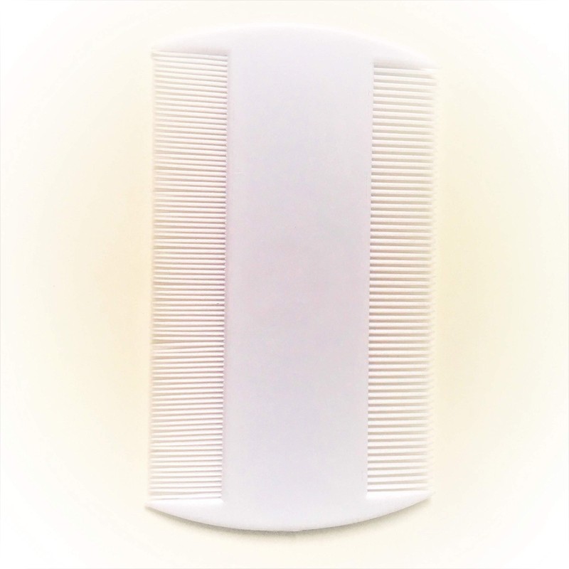 A1SONIC® Pack of 2 Neon Double Sided Nit Comb for