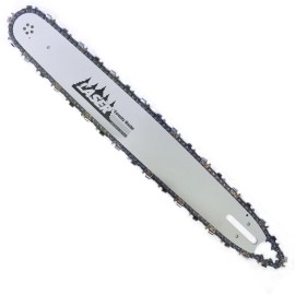 Laser Forestry Master Bar 20" Chainsaw Bar and Chain fits Husqvarna Saws 3/8" x .058 x 72DL