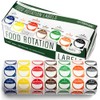 2pk Day Dots Food Labels | 1" Date Dot Stickers