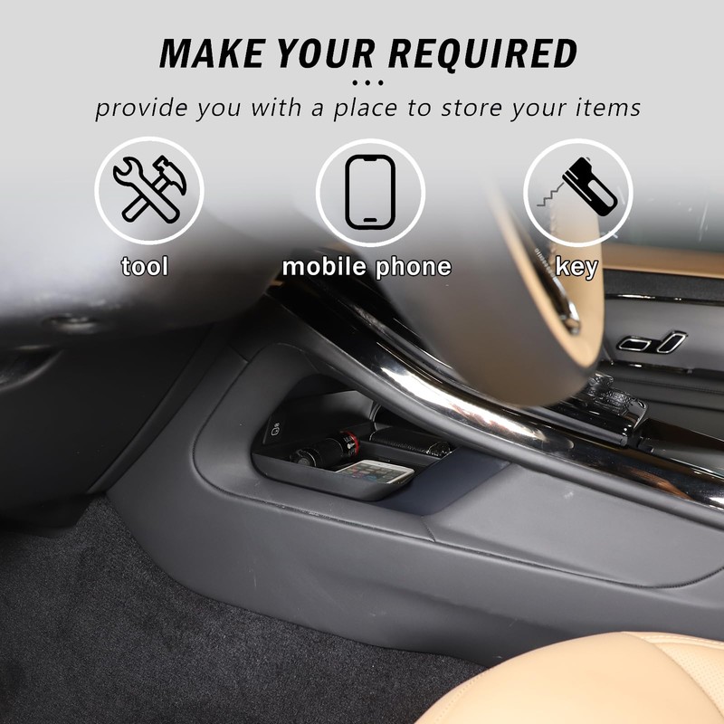 HIRUFAIT Center Console Organizer Tray Compatible with L@nd Rover Range