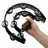 PATIKIL Tambourine, Hand Bell Wrist Bells Jingle Bells Percussion Instruments