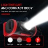 USB Induction Headlamp Hand Wave Sensing Headlight LED Work Headlight