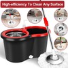 Spin Mop and Bucket with Wringer Set, 360° Mop Bucket