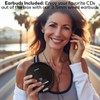 Coby Portable Bluetooth CD Player with FM Radio & Headphones,