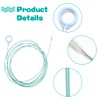 Tabanzhe Flexible Feeding Tube Brush–3m Long Drain Unblocked Wire for