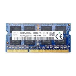 Módulo de memoria para portátil HMT41GS6BFR8A-PB, repuesto compatible con Hynix HMT41GS6BFR8A 8GB 2Rx8 DDR3 SO-DIMM PC3-12800 1600MHz 204-Pin sin ECC sin búfer CL11 1.35V