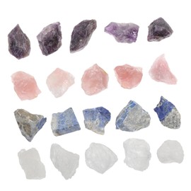 STOBAZA Crystal Rocks Desktop Ornament g Gravel Decoration Natural Stones for Art Lapidary Polishing