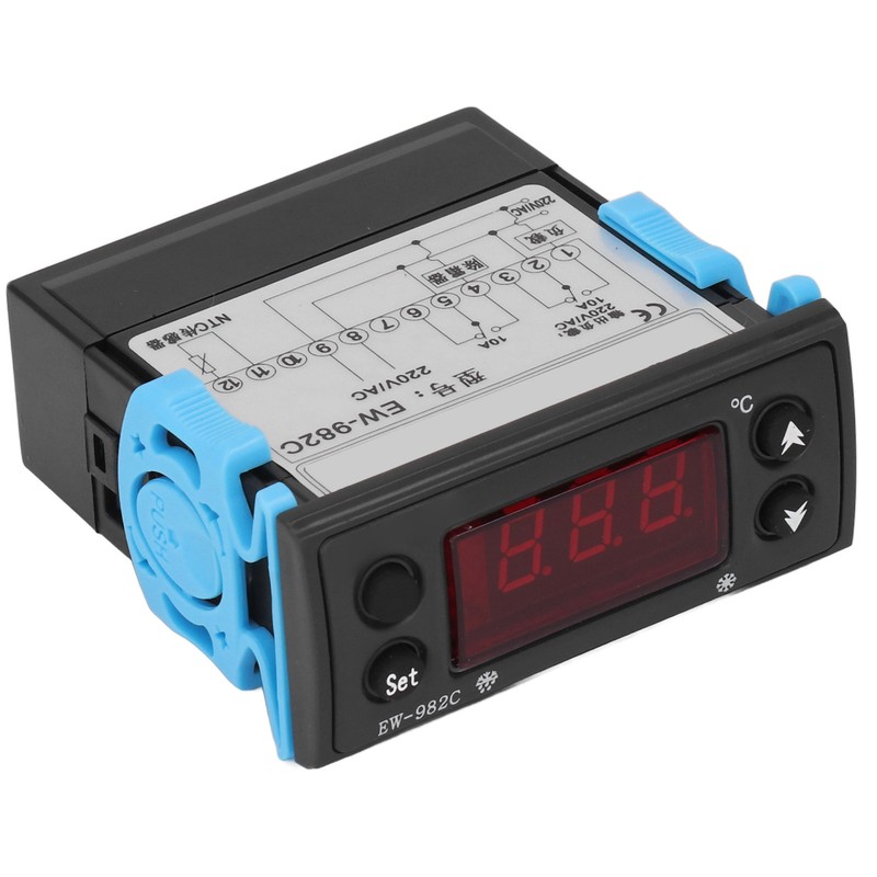 Temperature Controller Defrosting Cooling Thermostat Digital Display AC for Cooler