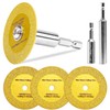 3PCS 2 Inch Mini Glass Cutting Disc, 1mm Ultra-Thin Diamond