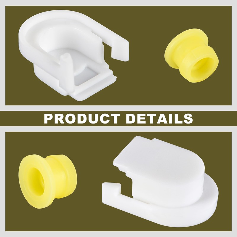 Transmission Shifter Cable Bushing and Cap Compatible with Ford Fusion
