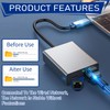 Ethernet Adapter Compatible with Fire TV Stick, Micro USB to